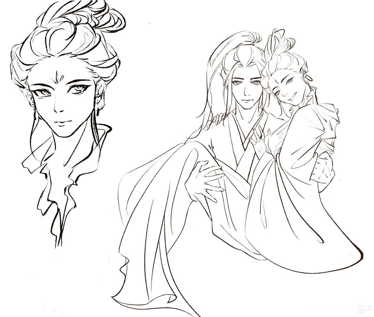 #八仙戬宾[超话]##戬宾# 这集是我一直想看的杨戬变女人（）女相戬注意，家1就这样大鸟依人呀，豆饼你媳妇儿怎么掏出一根大鸟，豆饼你别走呀…… ​