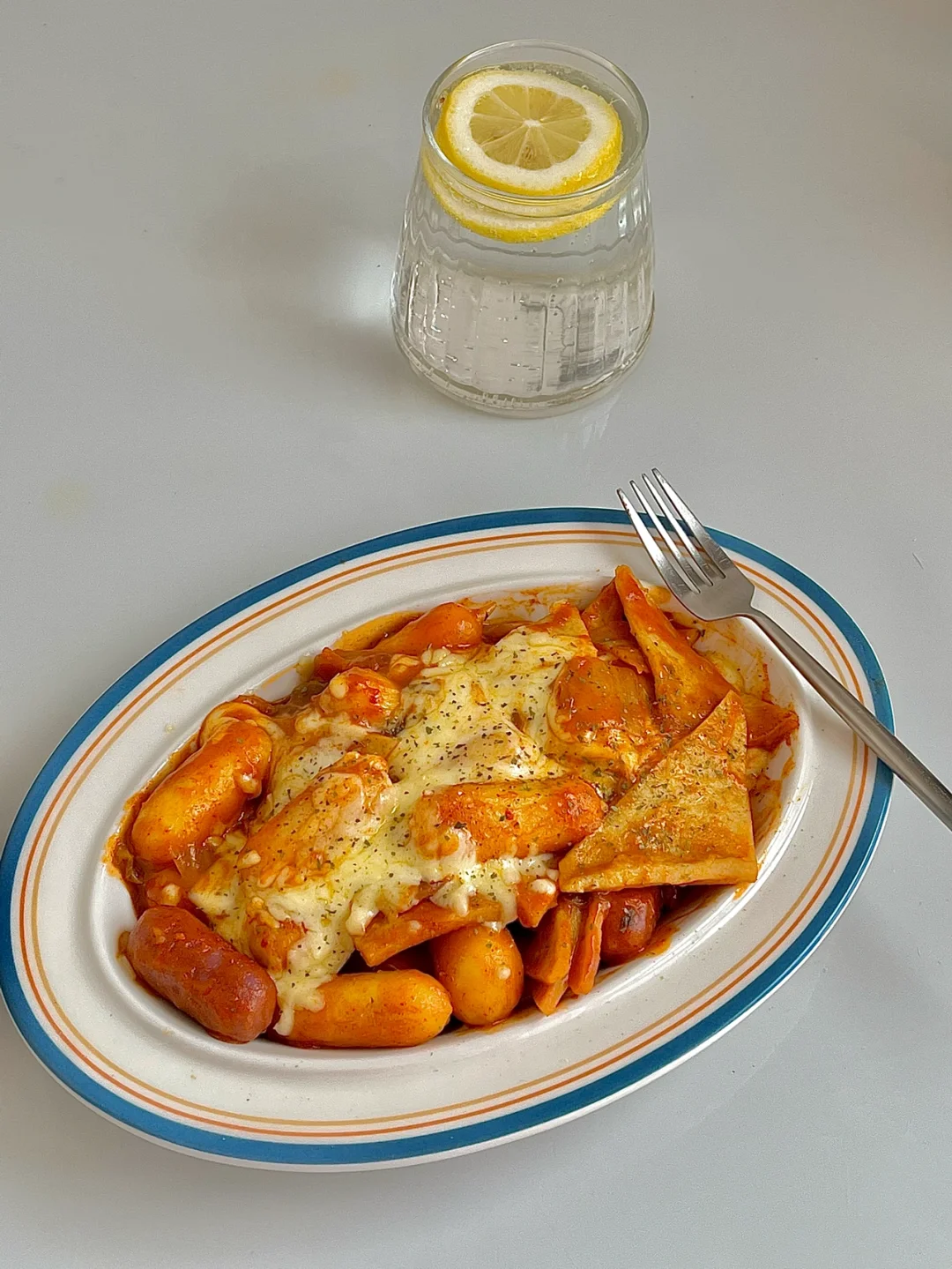 ☀️韩式辣炒芝士年糕鱼饼｜糯唧唧好好吃 😋