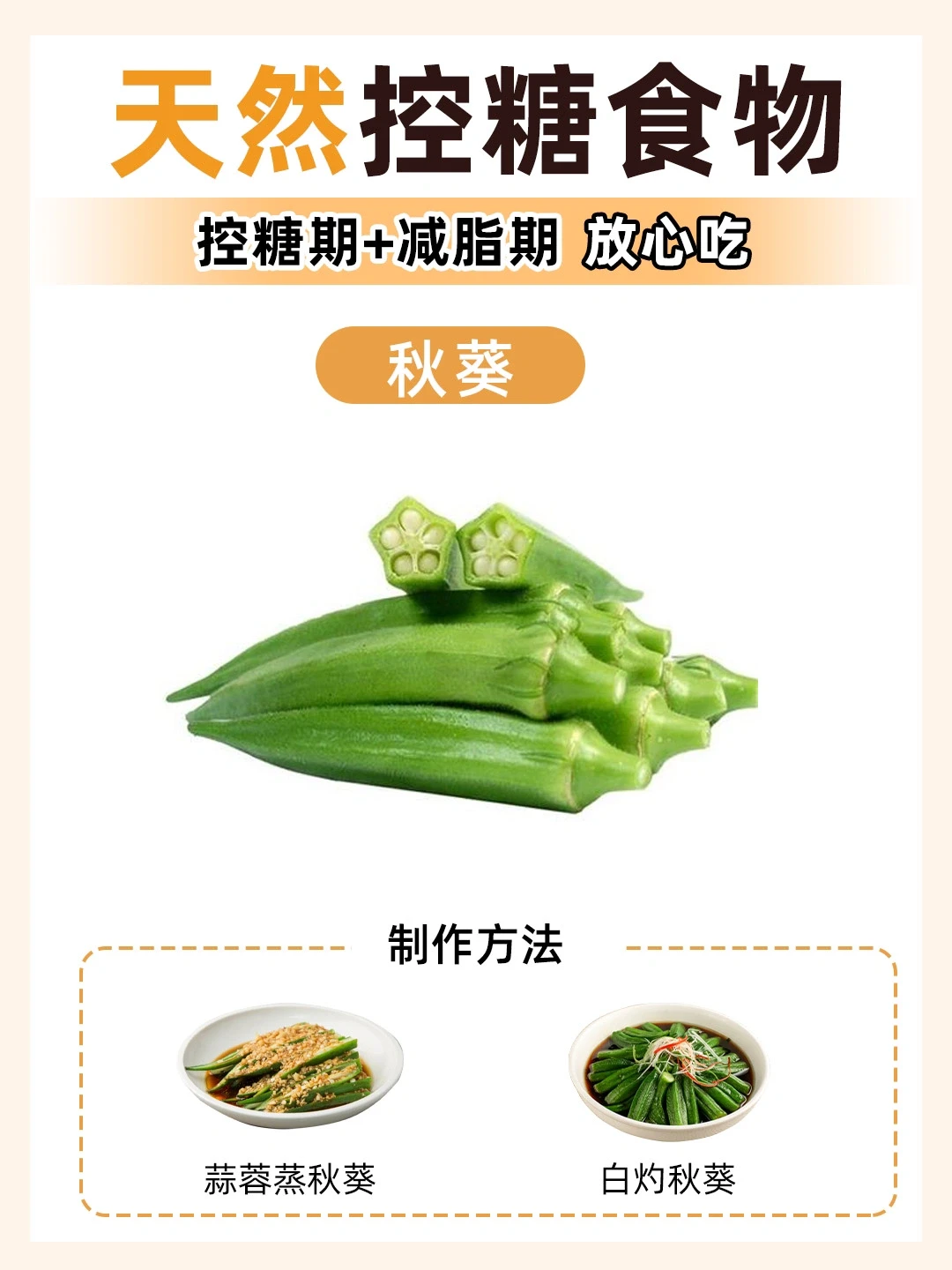 👩‍🍳餐桌上的6款天然控糖食物