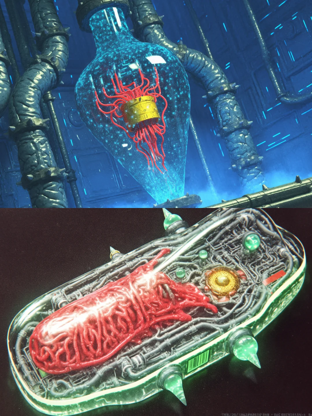 湿件/生物朋克/低保真/母星基地