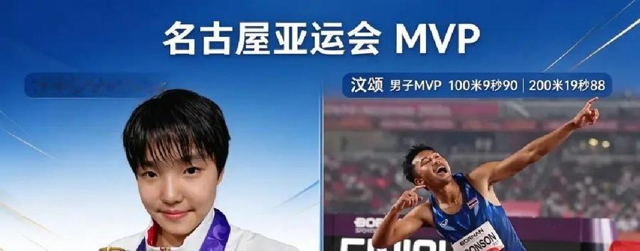 7金输给2金！游泳七金王张展硕落选亚运男MVP，泰国20岁飞人三枪全破10秒决赛9秒90抢走奖杯，13岁中国小孩姐于子迪3金破亚洲纪录当选女MVP
名古屋亚运会收官日，亚奥理事会一纸官宣直接把热搜炸穿。19岁张展硕报名8项拿下7金，追平亚运会单届个人夺金历史纪录，却眼睁睁看着男子MVP奖杯被一个只有