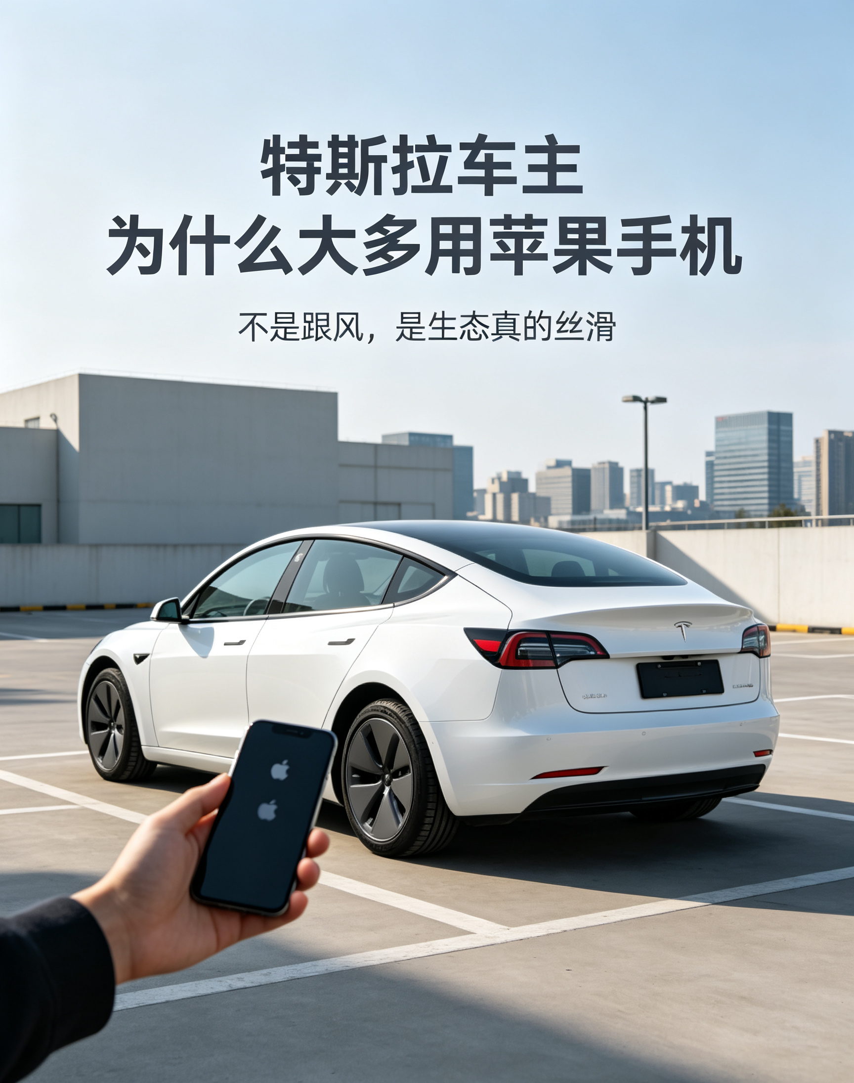特斯拉车主为什么大多用苹果手机🍎
 
有没有发现一个很有意思的现象？
开特斯拉的人，十个有七八个都是iPhone用户！
 
并不是跟风，是真的适配、省心、体验拉满！
 
根据车主大数据调研：
特斯拉车主苹果手机渗透率远超其他新能源车
高达60%以上，妥妥的主流搭配✅
 
给大家拆解最真实的核心原因，