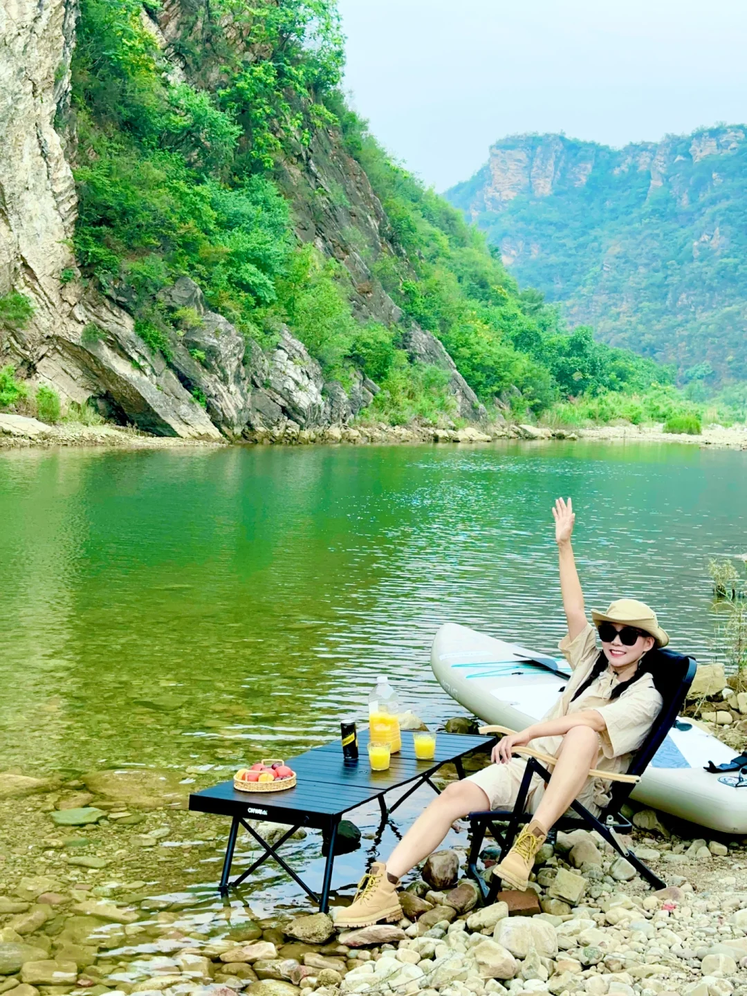 不藏了❗️北京1.5h免费玩水露营桨板遛娃宝地
