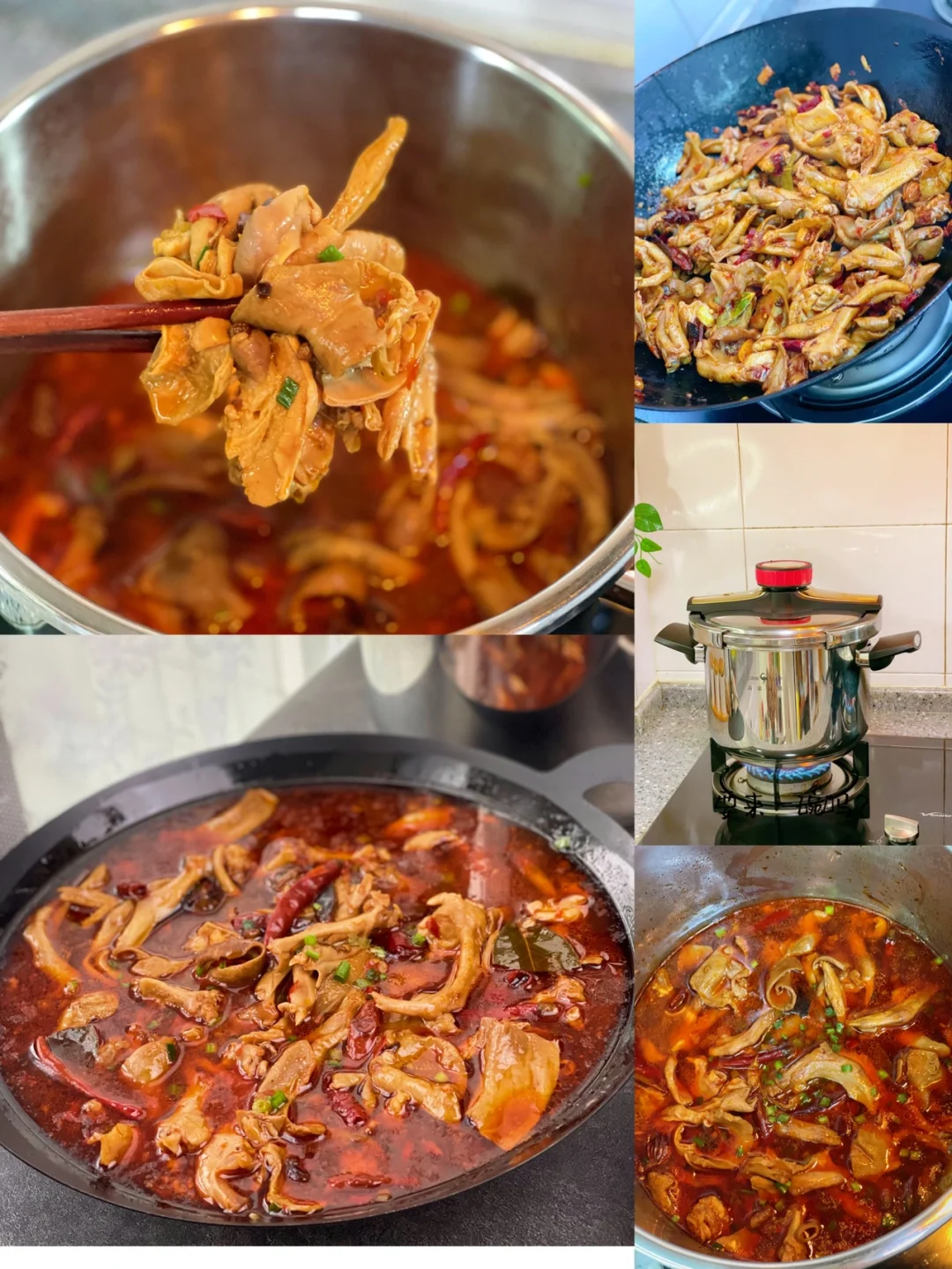 猪肚鸭掌煲配米饭配米粉都很赞的家常烧法