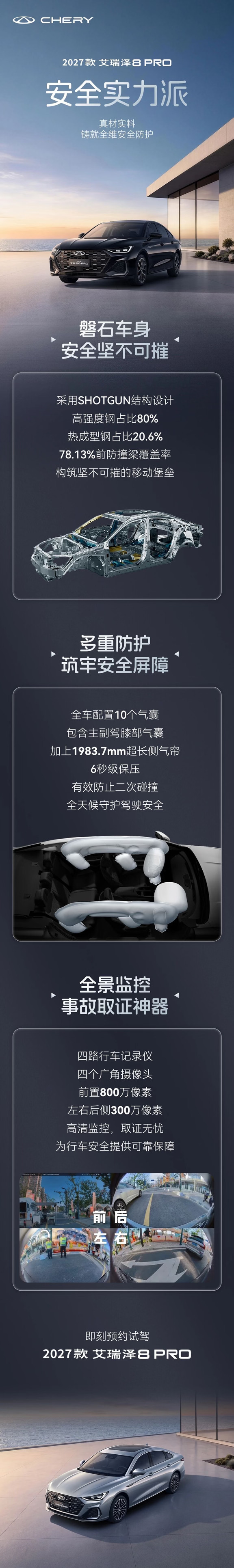 2027款 艾瑞泽8 PRO丨