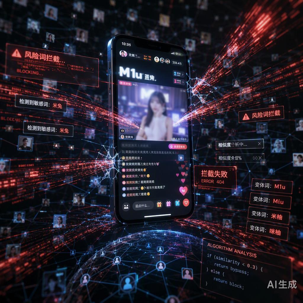 #网红温婉偷税被罚后换号复活#温婉被罚630多万后没退网，反而靠近百个矩阵号把高仿生意做得风生水起，这事儿在技术圈看来就是一场典型的“规则对抗”。

她直播间里摆着Miu Miu正品做对比，文案里却用“M1u”这种变体词躲审核，商品本身还不贴标。这套组合拳精准踩在了平台风控的盲区上：关键词过滤防 ​