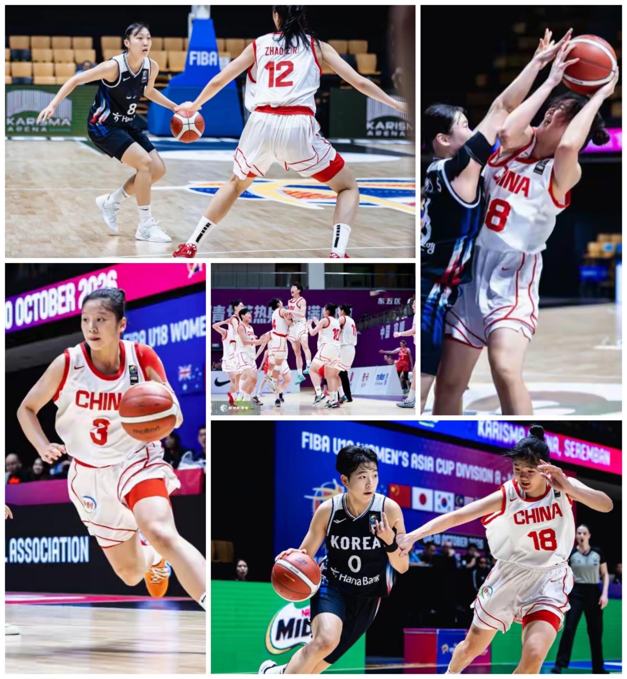女篮U18兵不血刃106:69拿下韩国女篮，夺得铜牌！
正常表现李沅珊、孙晗昀表现非常出色，得分都过了30分，跟与澳大利亚比赛的状态完全不一样。归根到底，跟澳大利亚比赛，队员们还是有点慌、缺自信。如果像今天这样，没准儿能拿下澳大利亚！
跟澳大利亚比赛时表现出色的贺思瑶，这场状态全无！