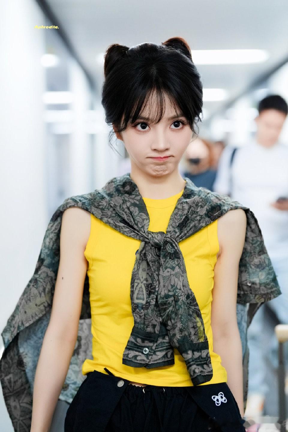 田曦薇原来是猫系美女呀 一直觉得她的长相很有猫的那种灵动感，眼睛大大的...