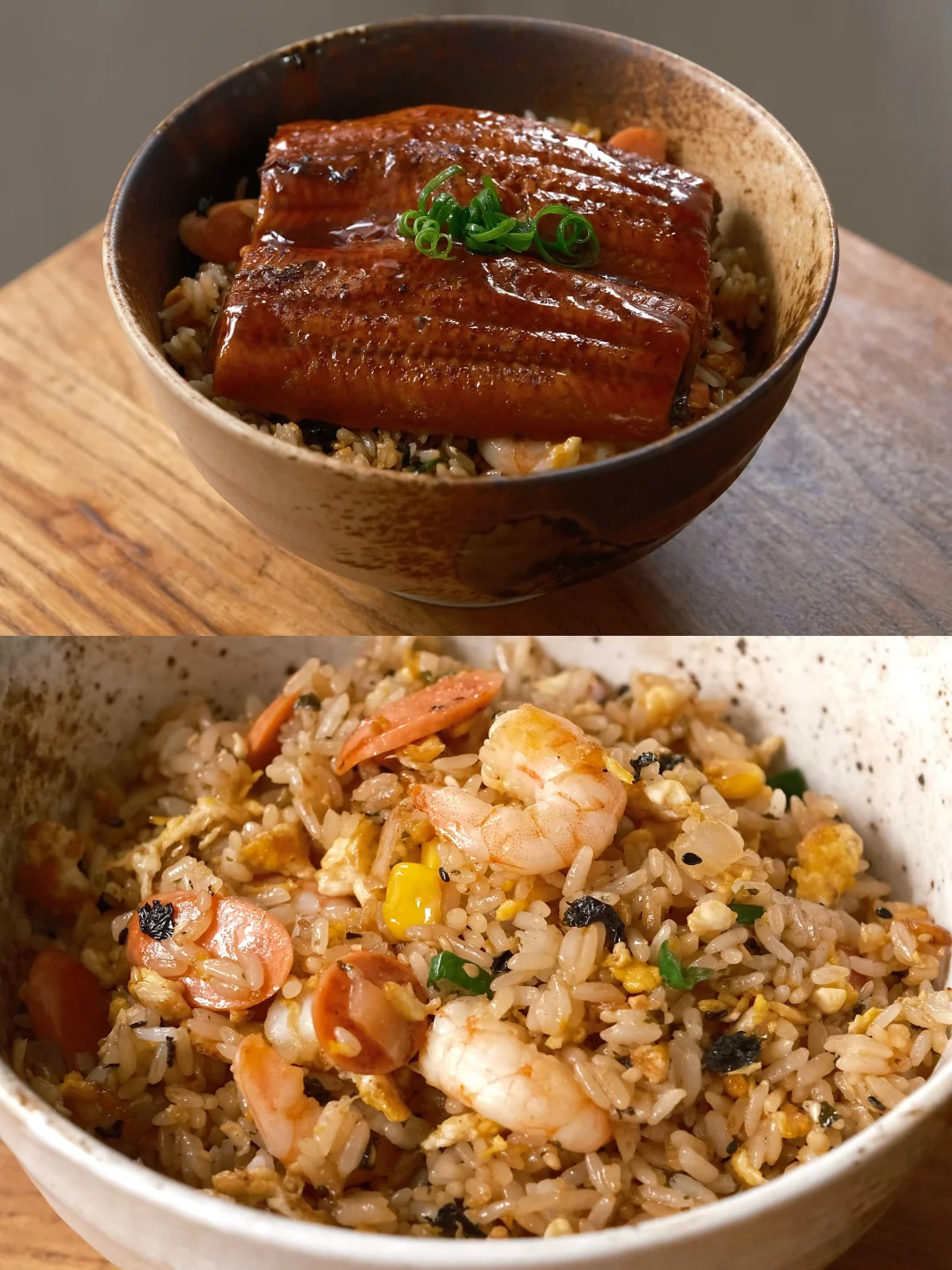 二人食｜鳗鱼盖被海鲜炒饭