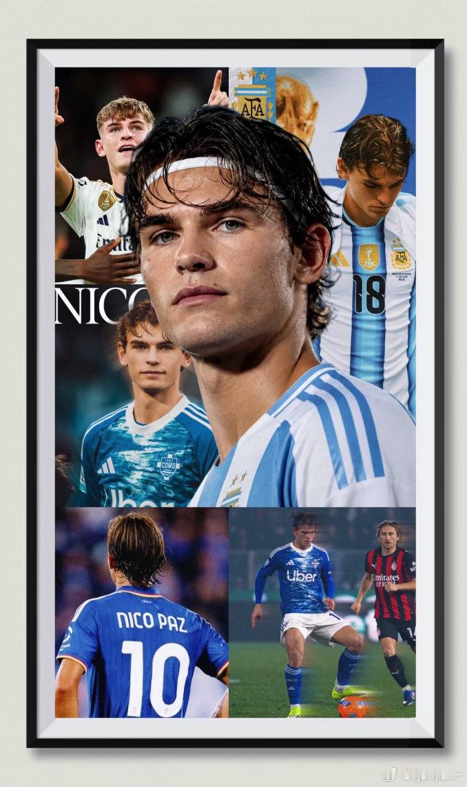 ⚪️🔵Nico paz#足球[超话]##阿根廷球迷俱乐部[超话]# ​