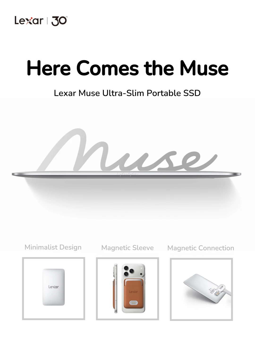 💾 这块 SSD 薄到连 USB-C 都塞不下了