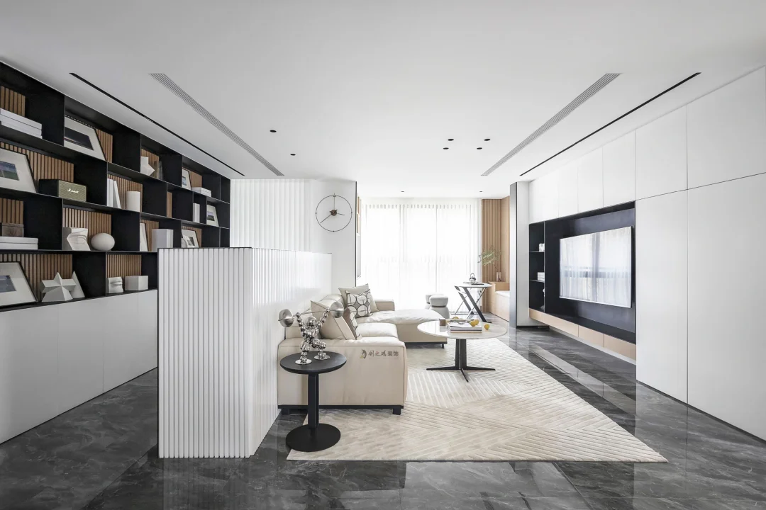 88㎡现代简约设计，面积不大却风格优雅～