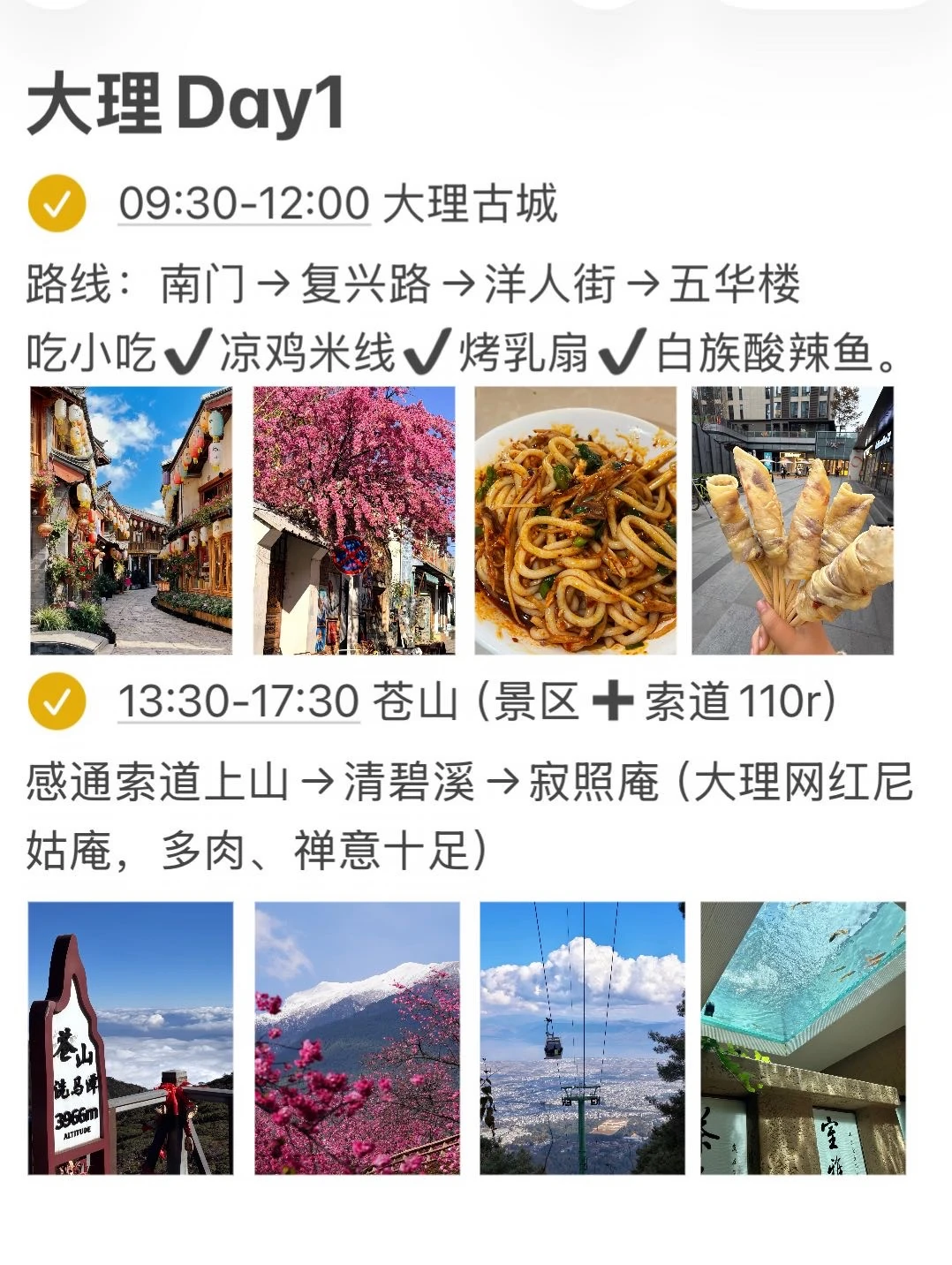 本J人对自己熬夜做的大理攻略满意的不行