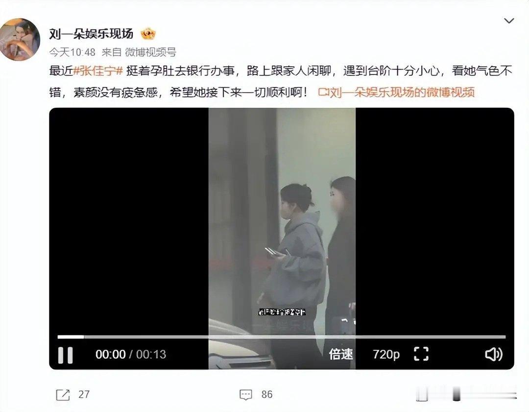 张佳宁被曝挺孕肚现身不到2小时 男方身份被扒底朝天 荒唐一幕上演 ​