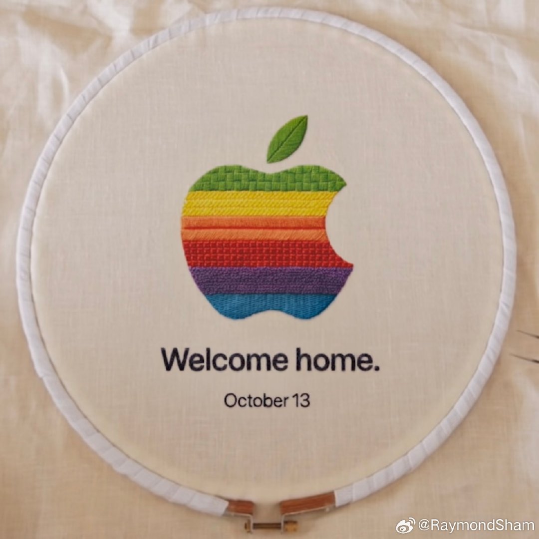 Apple 宣布将于美国时间10月13日早晨举行新品发布会  即北京时间13日晚9点 这次主题是「Welcome home.」  全新AI智能家居产品即将亮相 ​