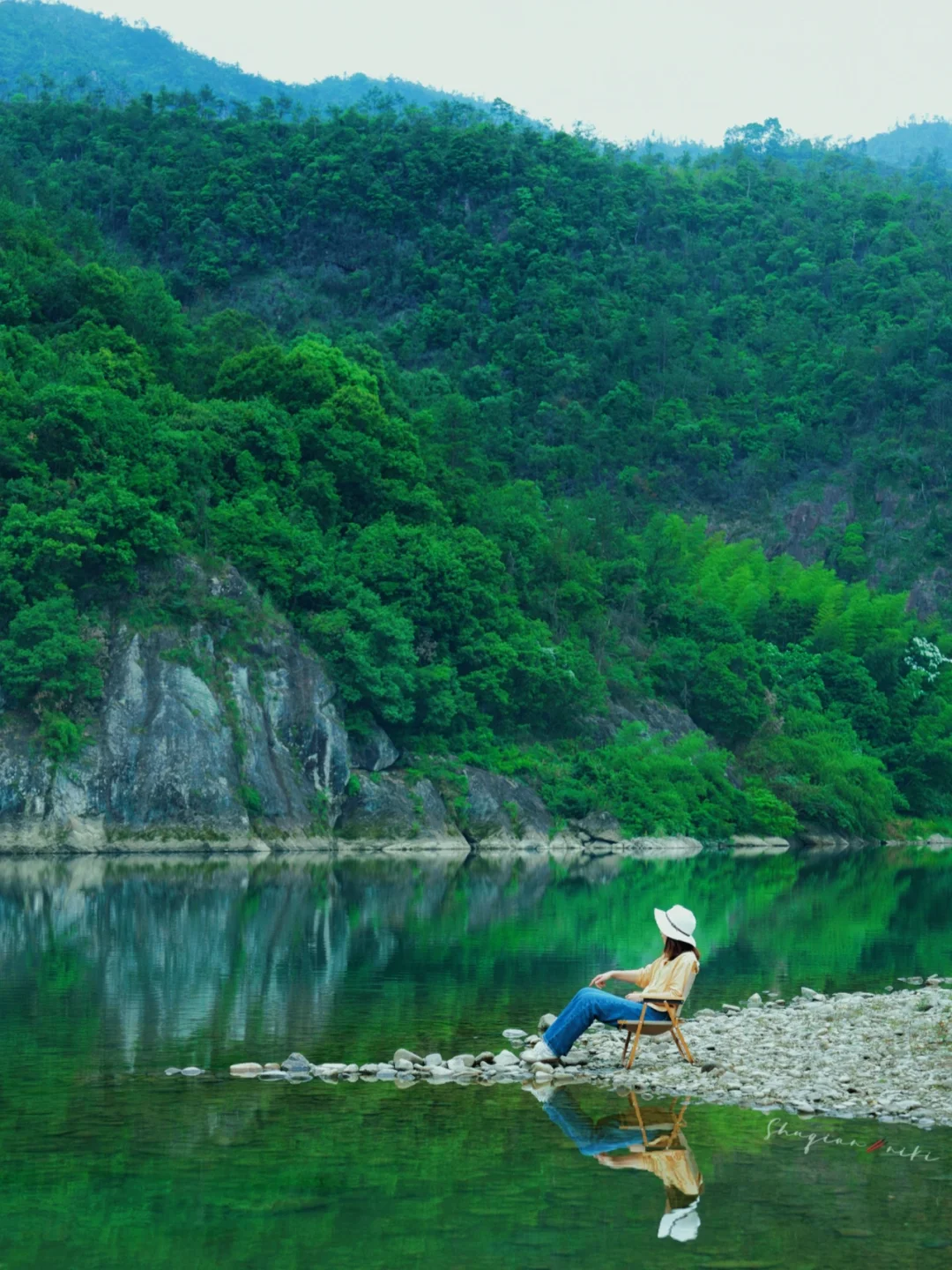 温州｜楠溪江0️⃣元露营⛺️去感受山川与溪流