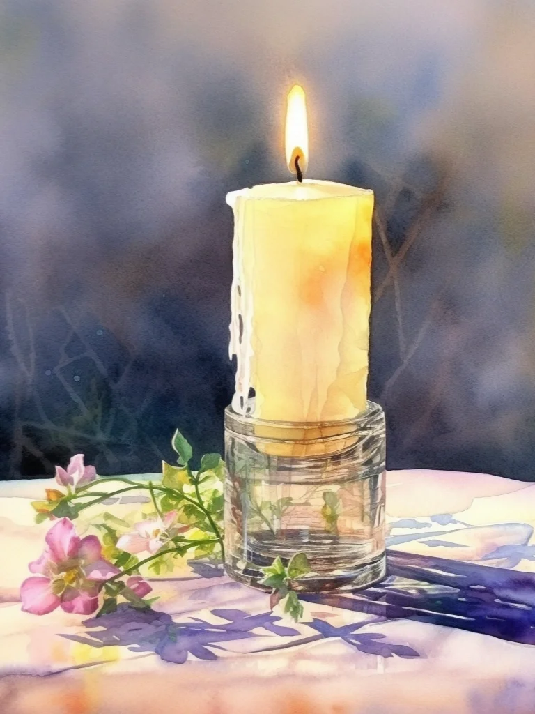 蜡炬成灰泪始干