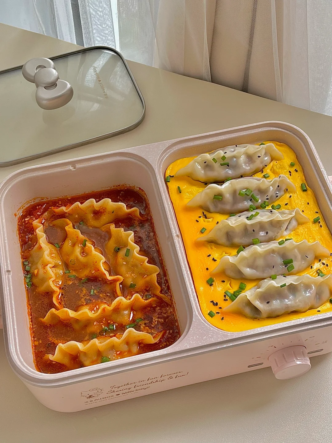 ️☀️一次解锁饺子的两种神仙吃法｜好吃哭了😋