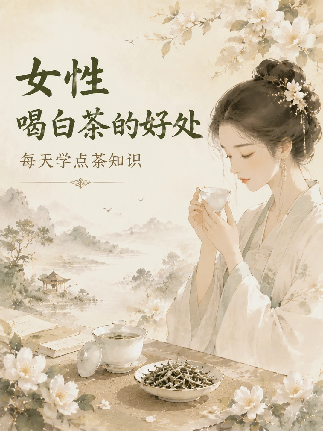 女性喝白茶的好处