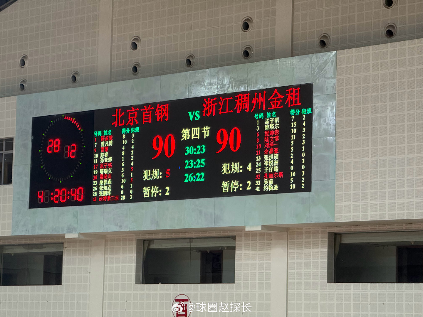 这比赛是季后赛级别的[并不简单]

#cba季前赛# ​