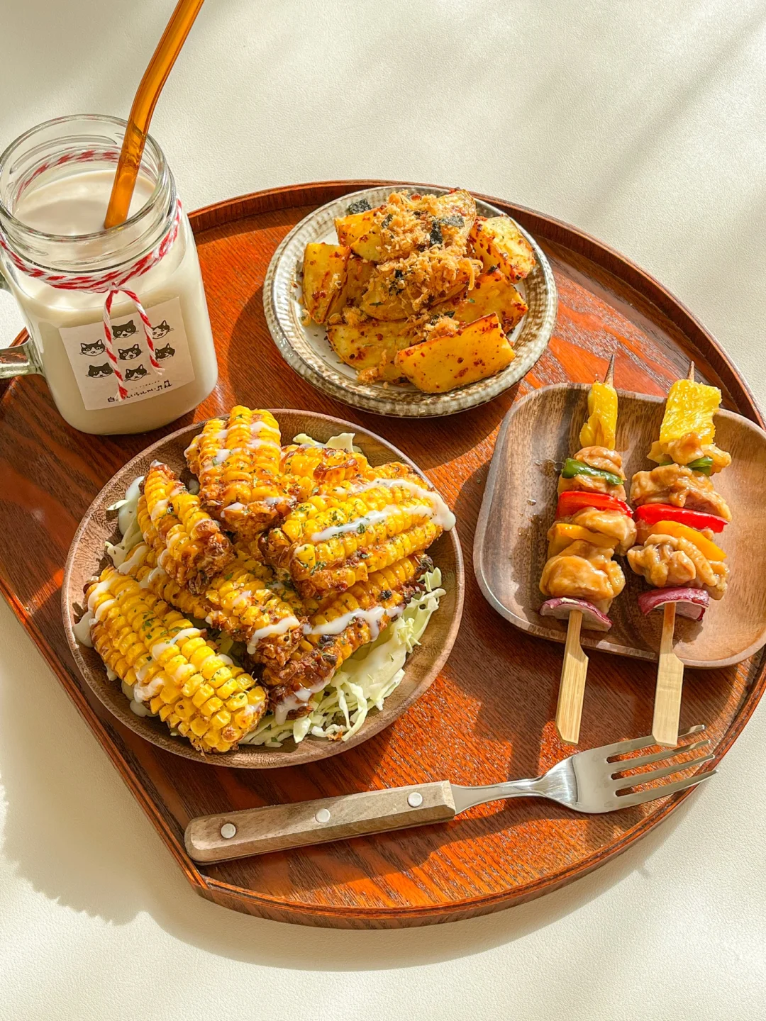 一人食街头小吃｜非油炸小吃拼盘真的太香啦