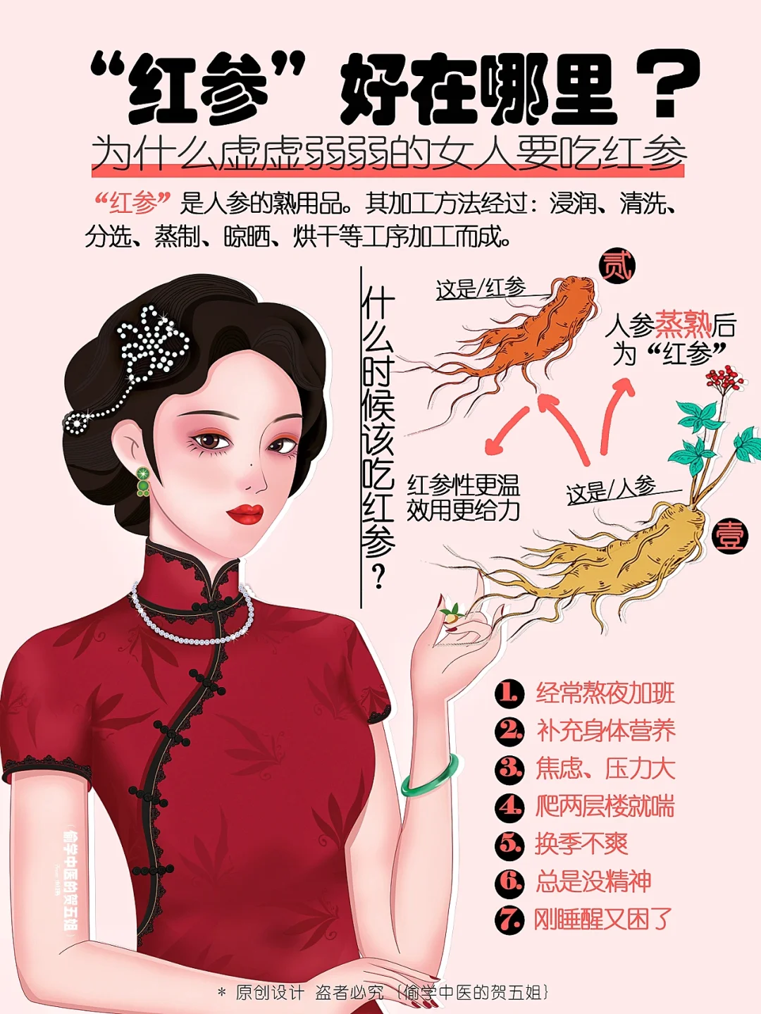 养生局｜红参的好处还有谁不知道⁉️