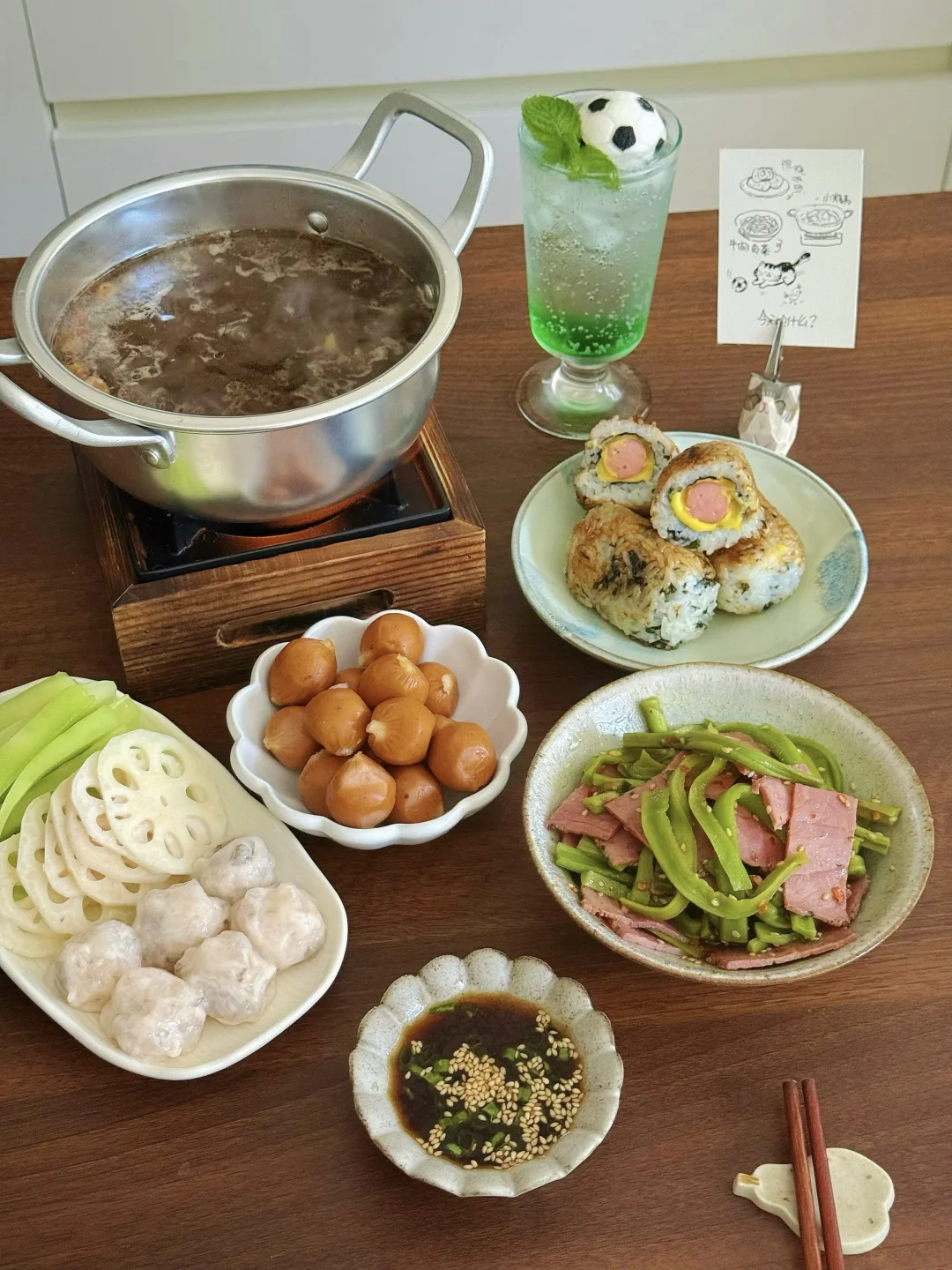 一个小目标迎接goal｜我的世界杯美食餐桌