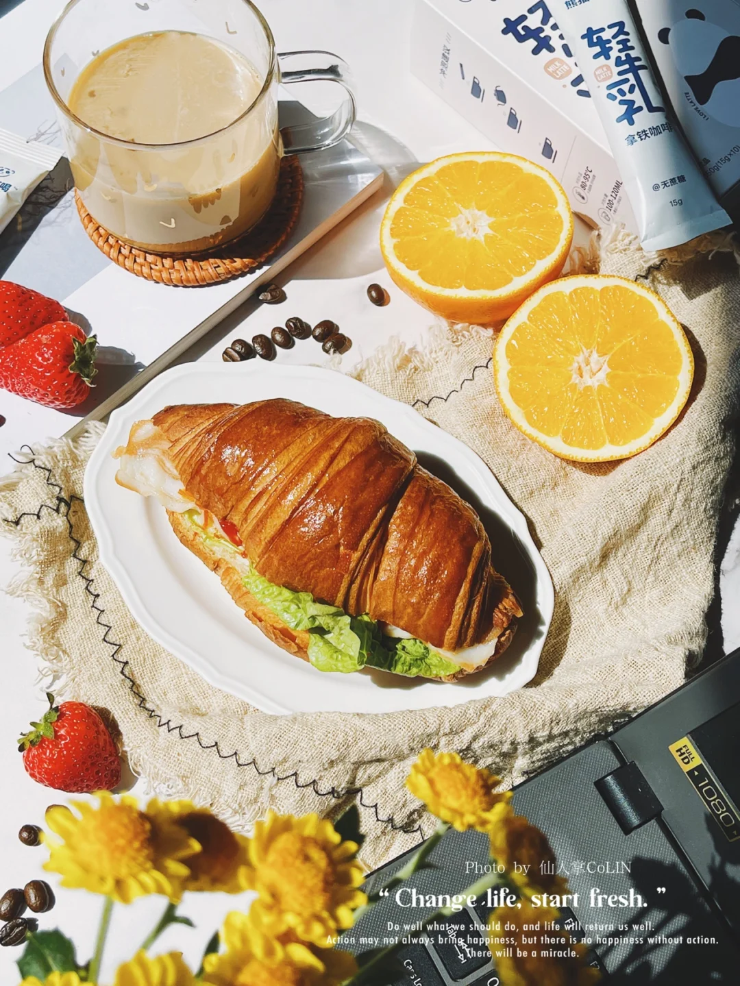 Lifestyle☕晨起的时光是拿铁咖啡味的