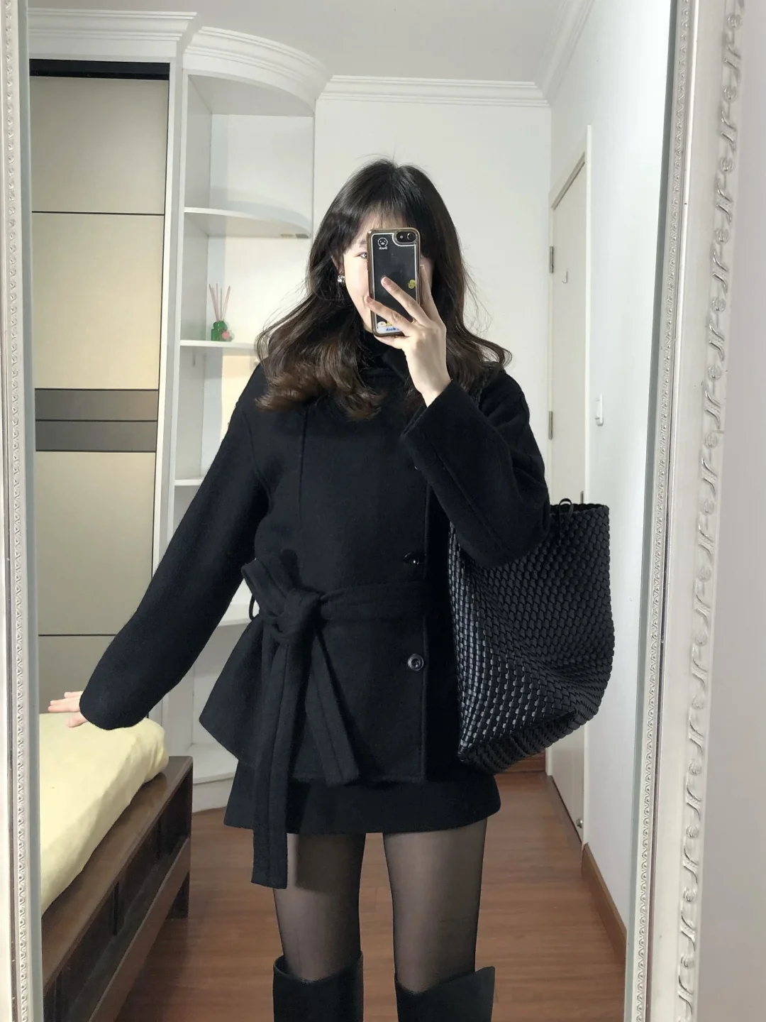 今年第一件黑色大衣