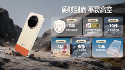 荣耀X80 Pro Max通过SGS金标五星严苛场景抗跌耐摔认证，行业...