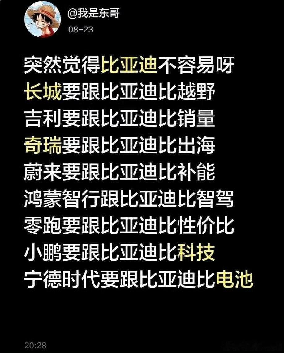 比亚迪太不容易了#比亚迪[超话]# ​