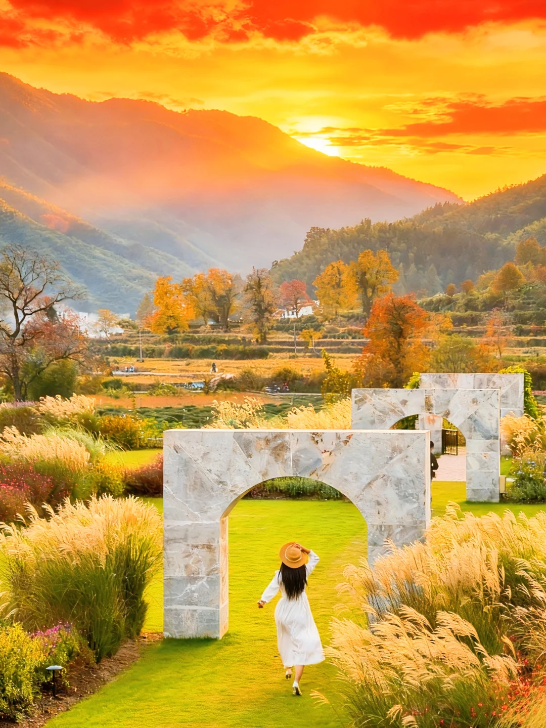 江浙沪后花园‼️秋日电影感度假庄园