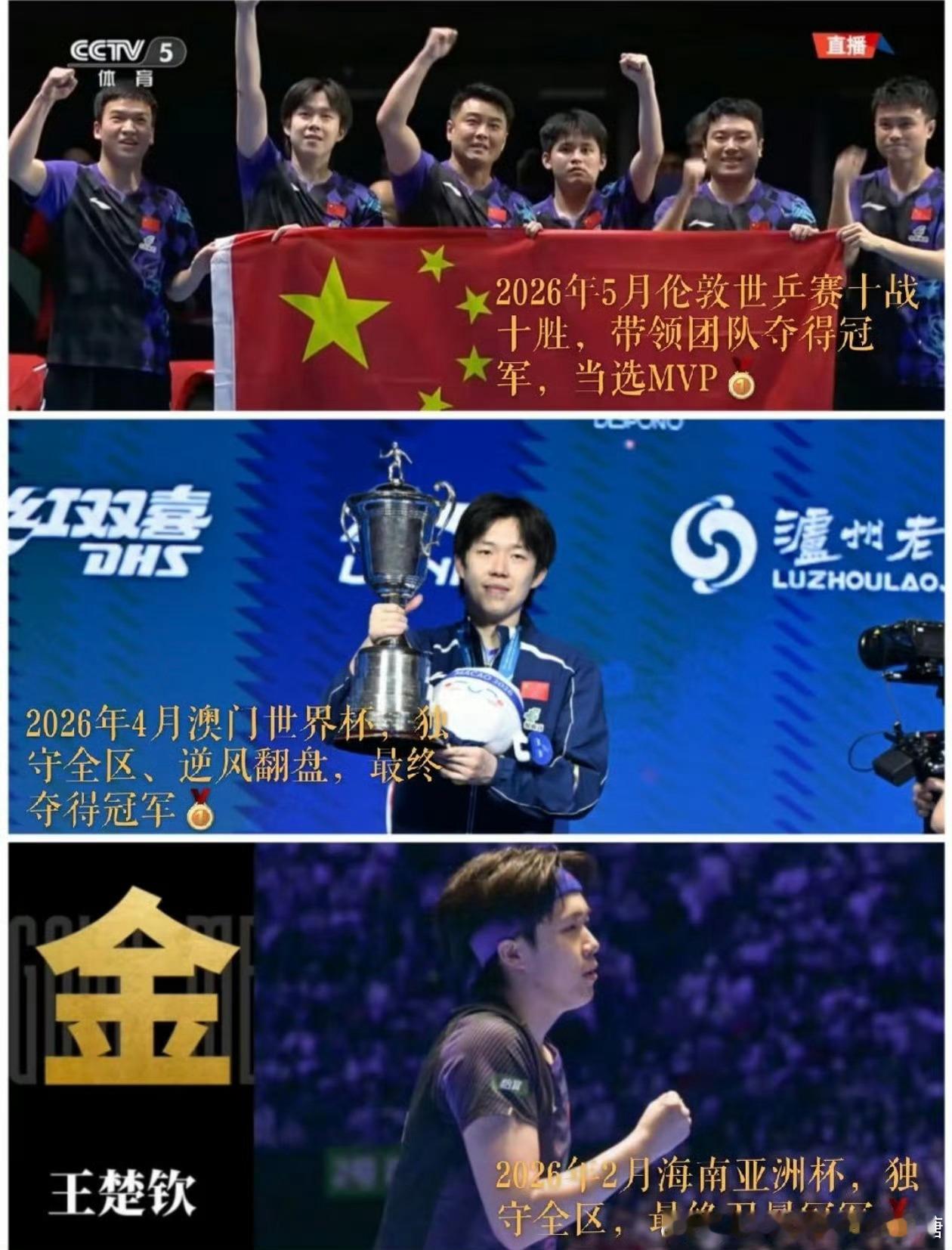 王楚钦谈及即将到来的亚运会赛事，直言亚运会作为亚洲规模最大的综合型赛...