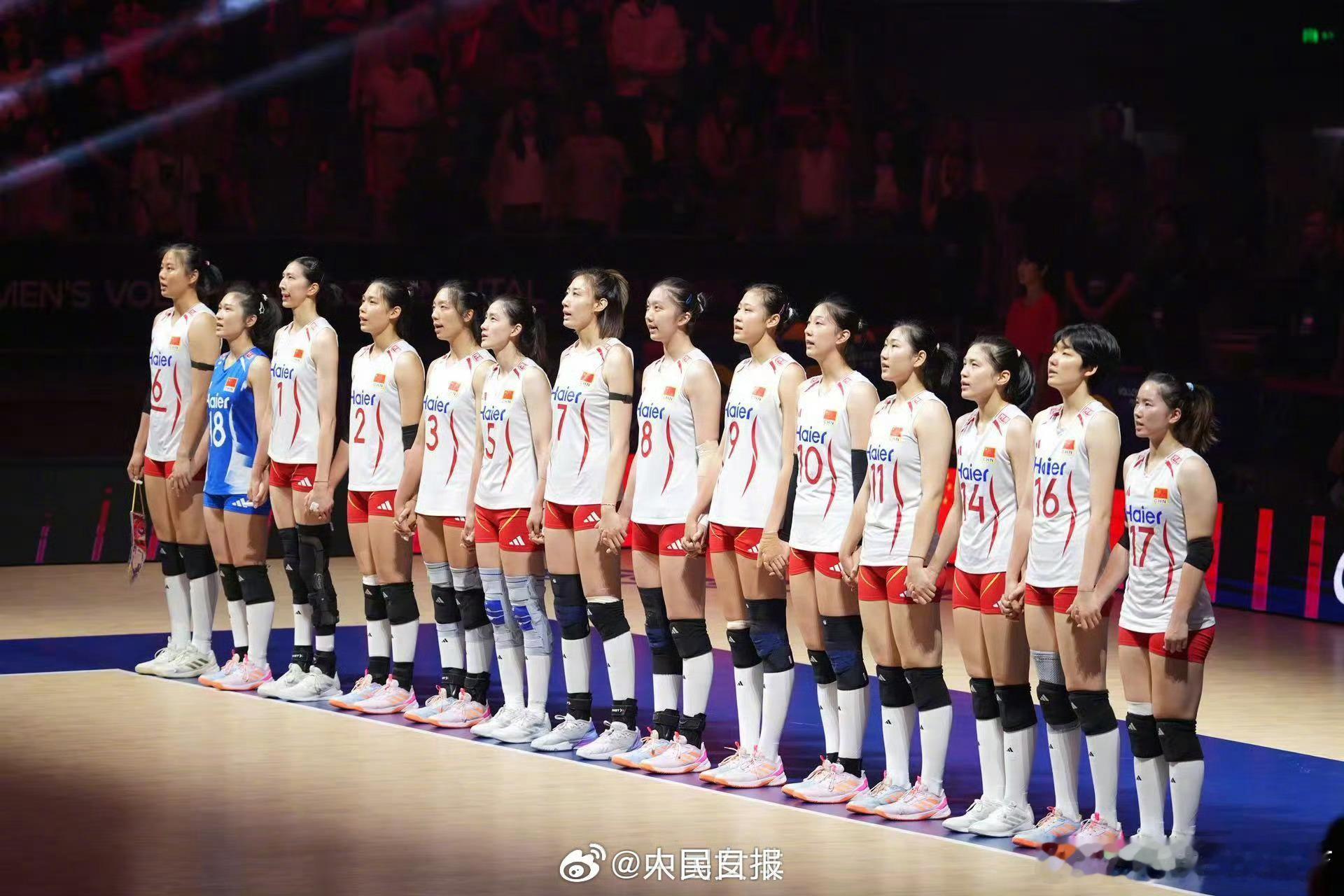 【（图/中国女排） ​​​