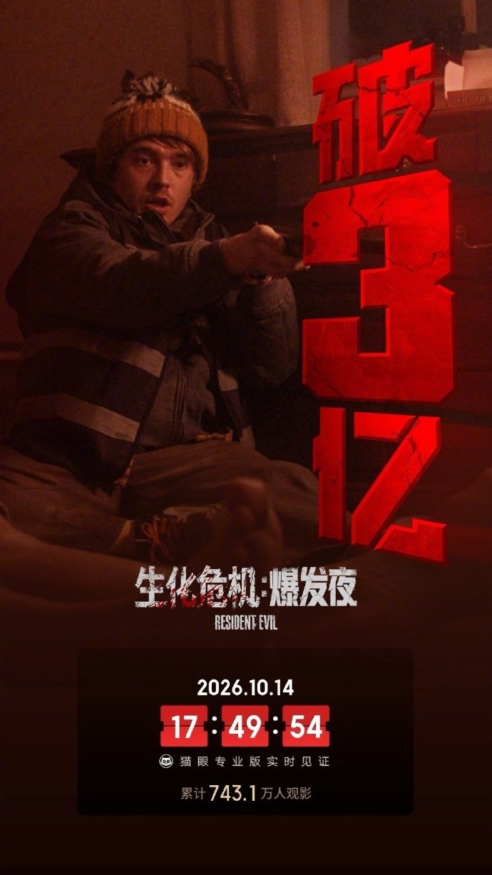 转发+关注，最后抽两人获得《生化危机：爆发夜》IMAX电影票一张，周日晚上8点开奖，亏贼[笑哈哈] ​