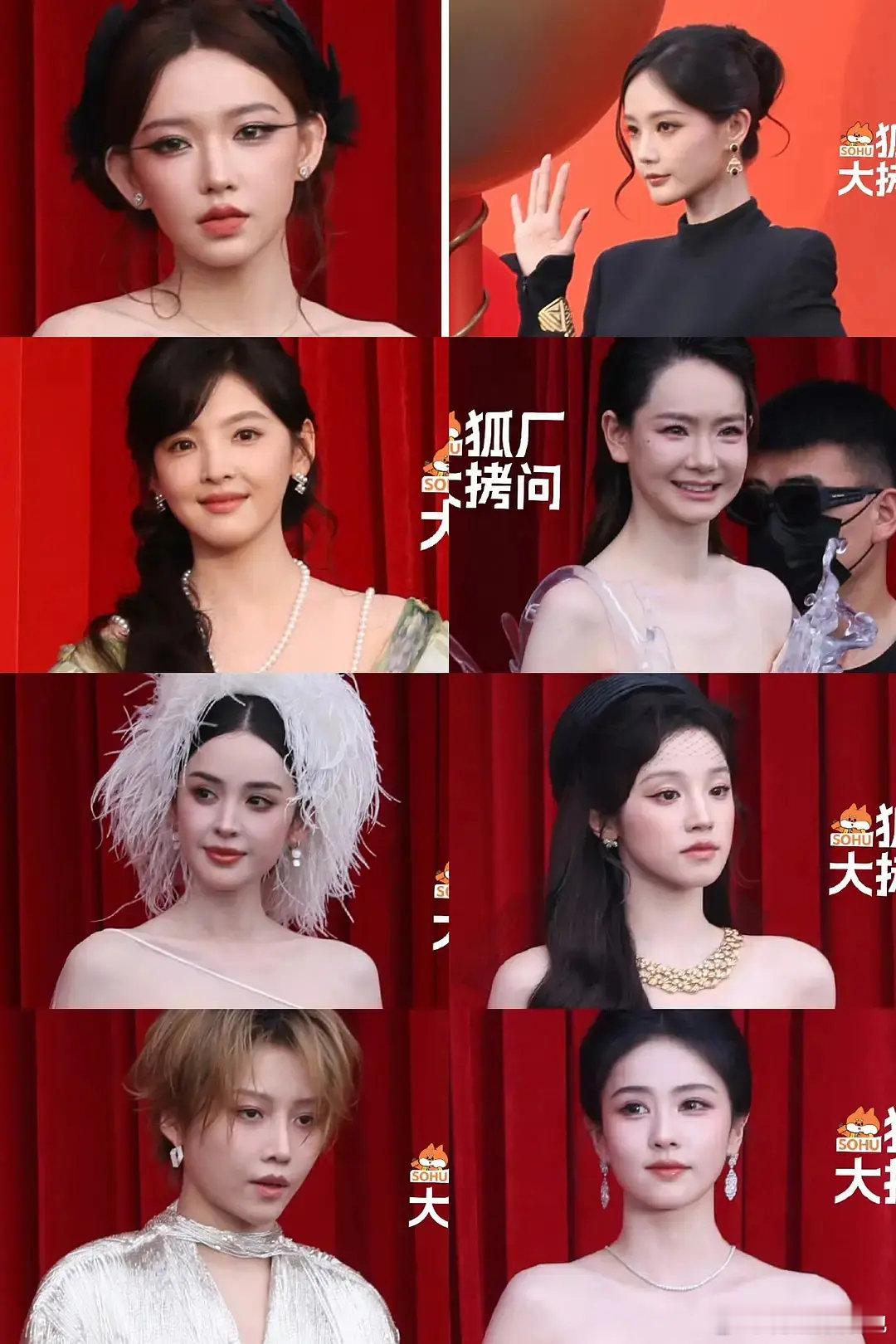 #时尚芭莎红毯#
芭莎红毯女明星生图怼脸 谁赢了？ ​