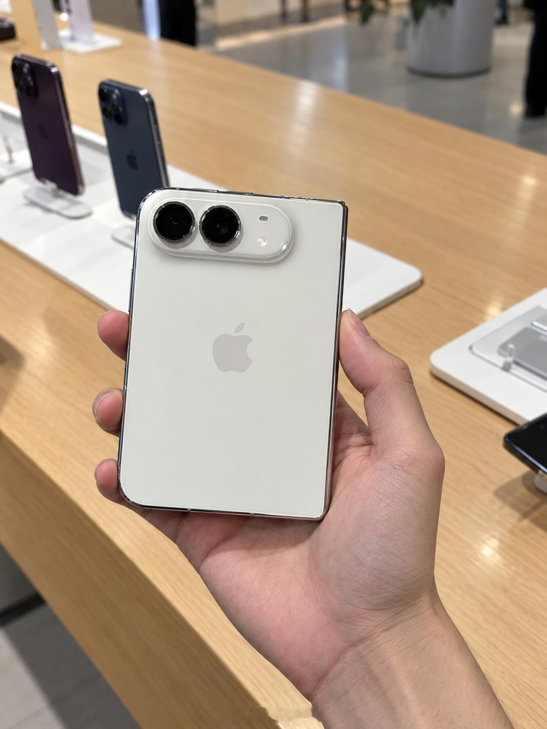 不少人觉得iPhone Duo定价偏高，苹果入局折叠屏又比较晚，预判销量不会太乐观。但我倒不这么看。

机器还没正式开售，真实销量现在没法下定论。但客观来说，iOS生态里有一大群潜在折叠屏刚需用户。一部分人一直在等苹果折叠；还有不少人现在是双持，安卓折叠+iPhone，内心其实也盼着能用上苹果折叠。

 ​