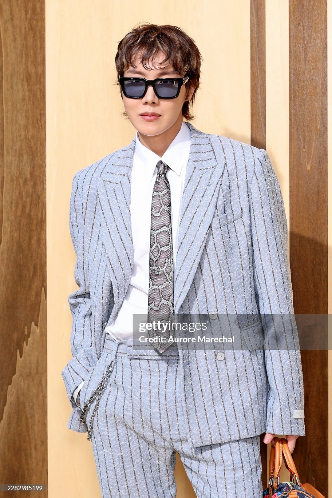 Getty images 更新郑号锡2027 LV SS现场图