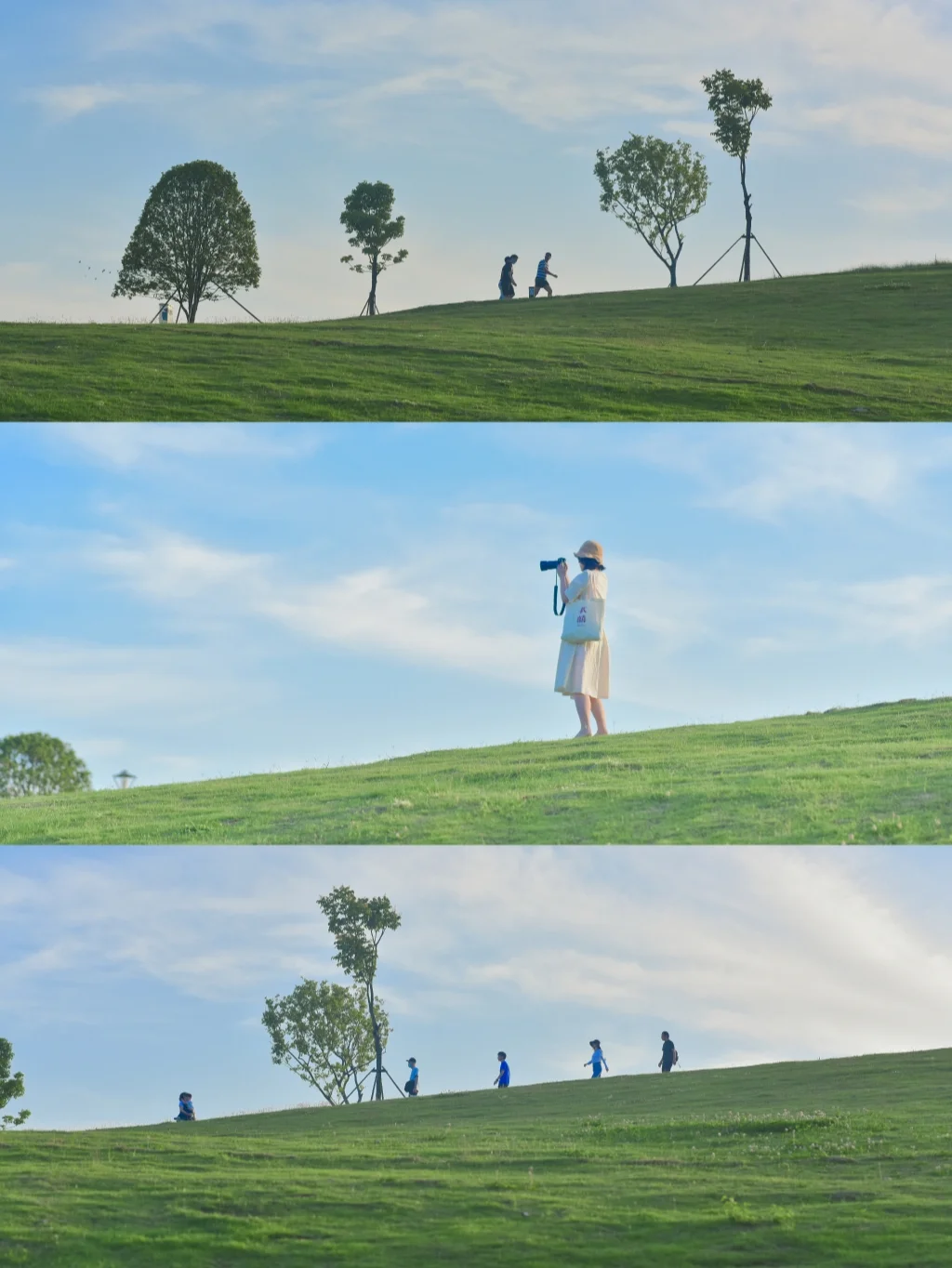 武汉0元宝藏拍照地，大草坪、夕阳美如画！