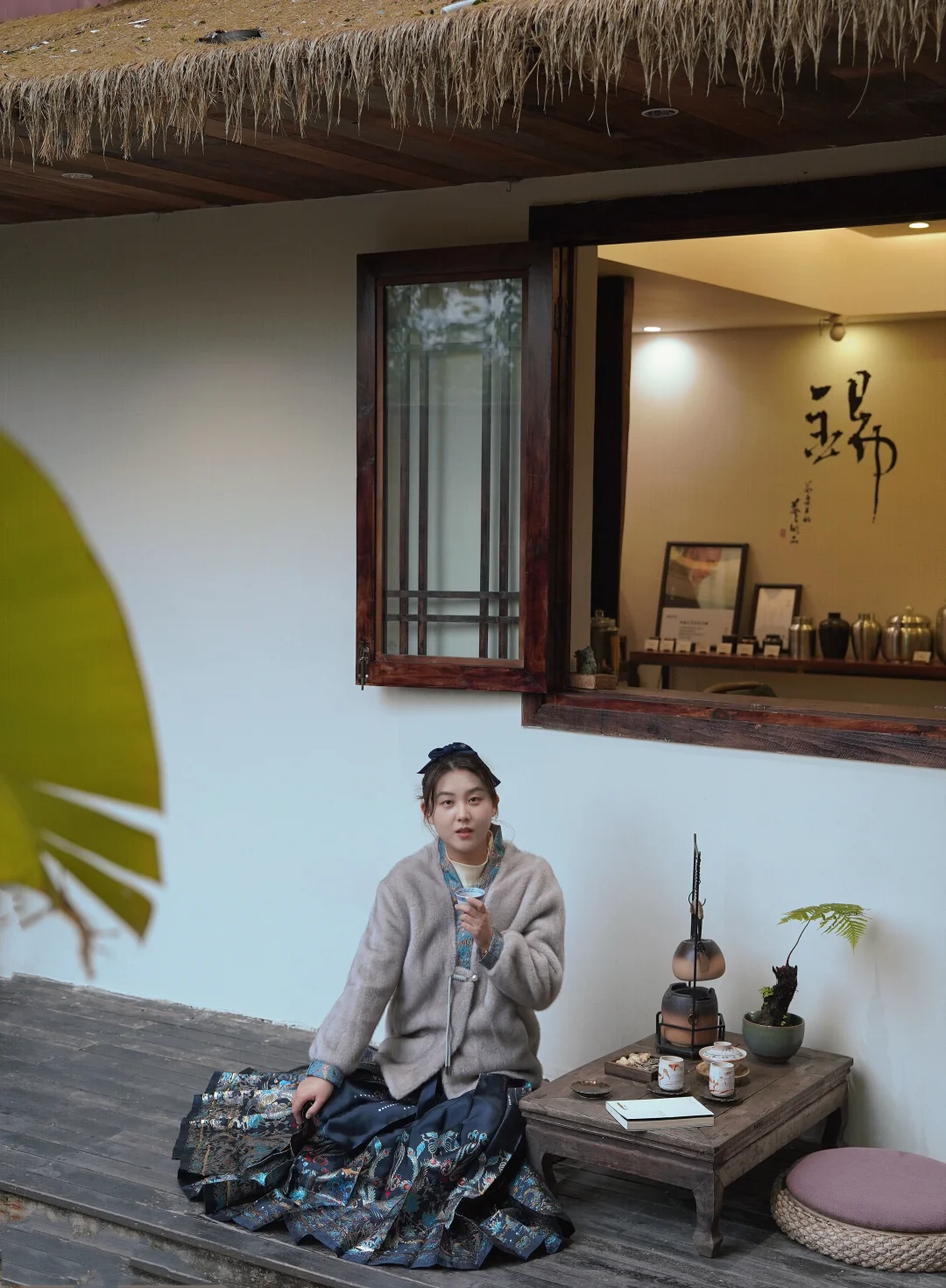 避开人潮🌿重庆博物馆内的小众茶馆，超出片