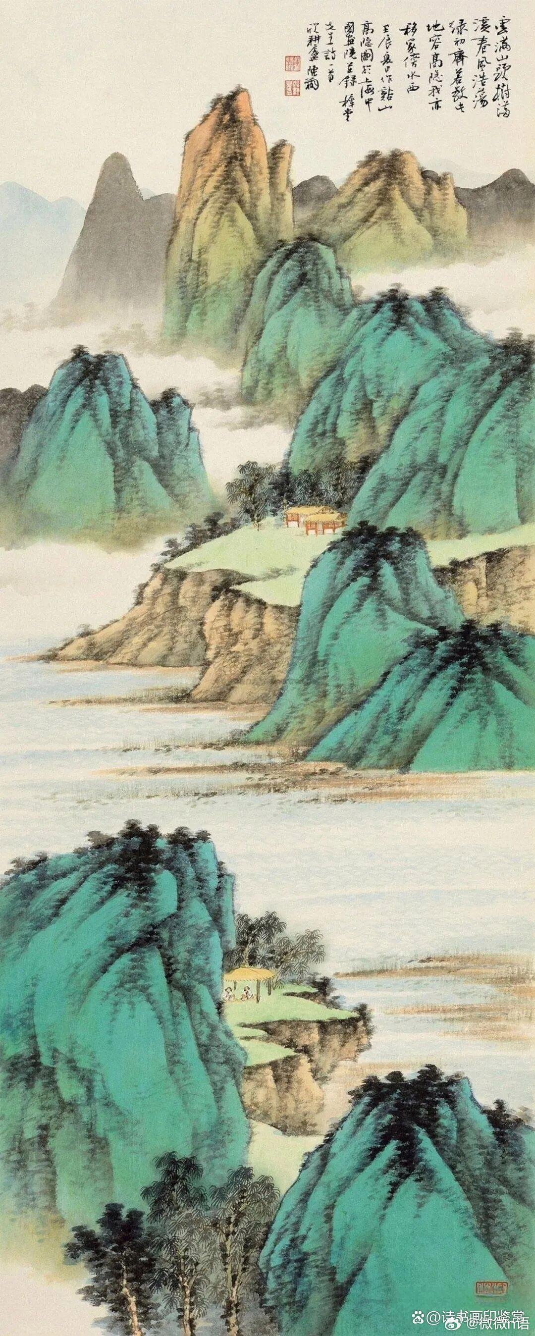 24～35度°，🌦。“ 他的山水画，没有宋元的磅礴气势和丰厚韵度，却气、韵两宜；没有明清的故作姿熊和剑拔弩张，却情、趣双收。‘它是在水墨山水画基础上的青绿着色。倘使硬要将青绿山水分作大青绿和小青绿的话，那么，陈翔的山水无疑接近小青绿。’ ”    佚名的话，陈翔的画。早，安!  ​