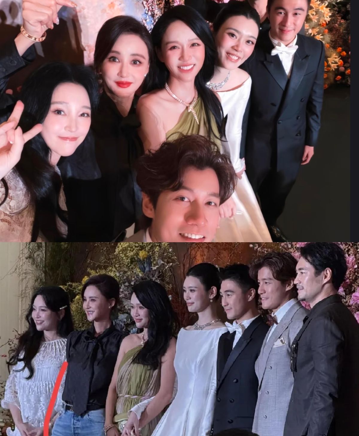 奚梦瑶答谢宴上陈乔恩方媛礼裙精致，张歆艺休闲出场被说不够重视。现场在澳门上葡京，来的都是圈内熟人和何家亲友，陈乔恩绿白长裙配珠宝，方媛裸粉礼服温柔大方，张歆艺黑衫短发走松弛路线，网上立马分两派。我觉得这事儿真没那么严重，人家是去给奚梦瑶捧场的，不是走红毯争排面，穿得舒服不代表不尊重，硬把礼服当重视、