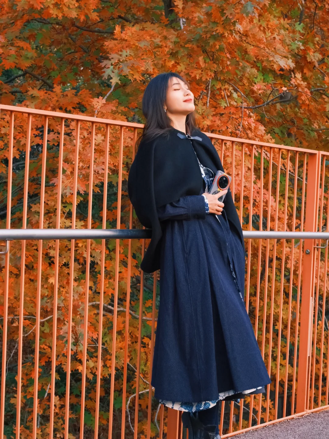 11.18实况🍁杭州zui红的枫树被我找到啦！