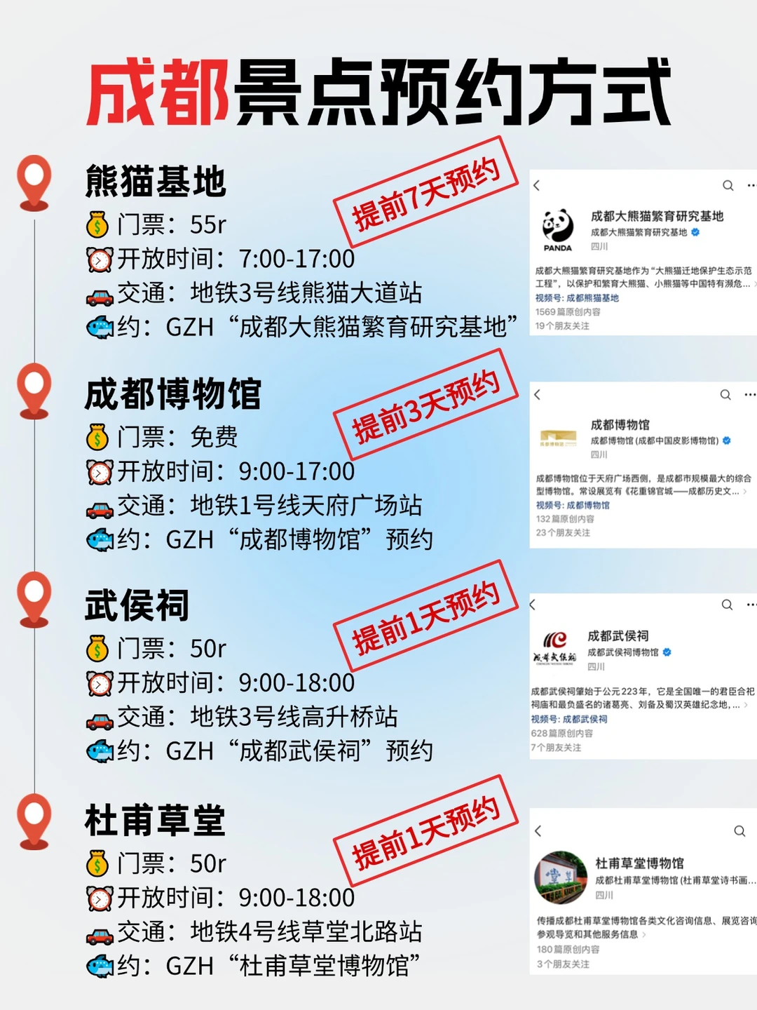 成都会惩罚每一个不预约景点的人……