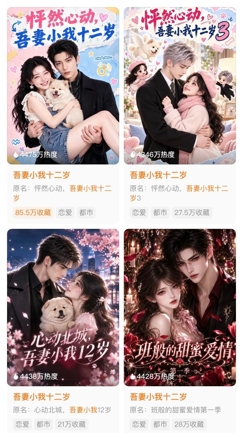#般若波罗蜜# 看过这部的AI版吾妻小我十二岁 男主是个高冷且渣的坏男人 王奕然属于本色出演 ​