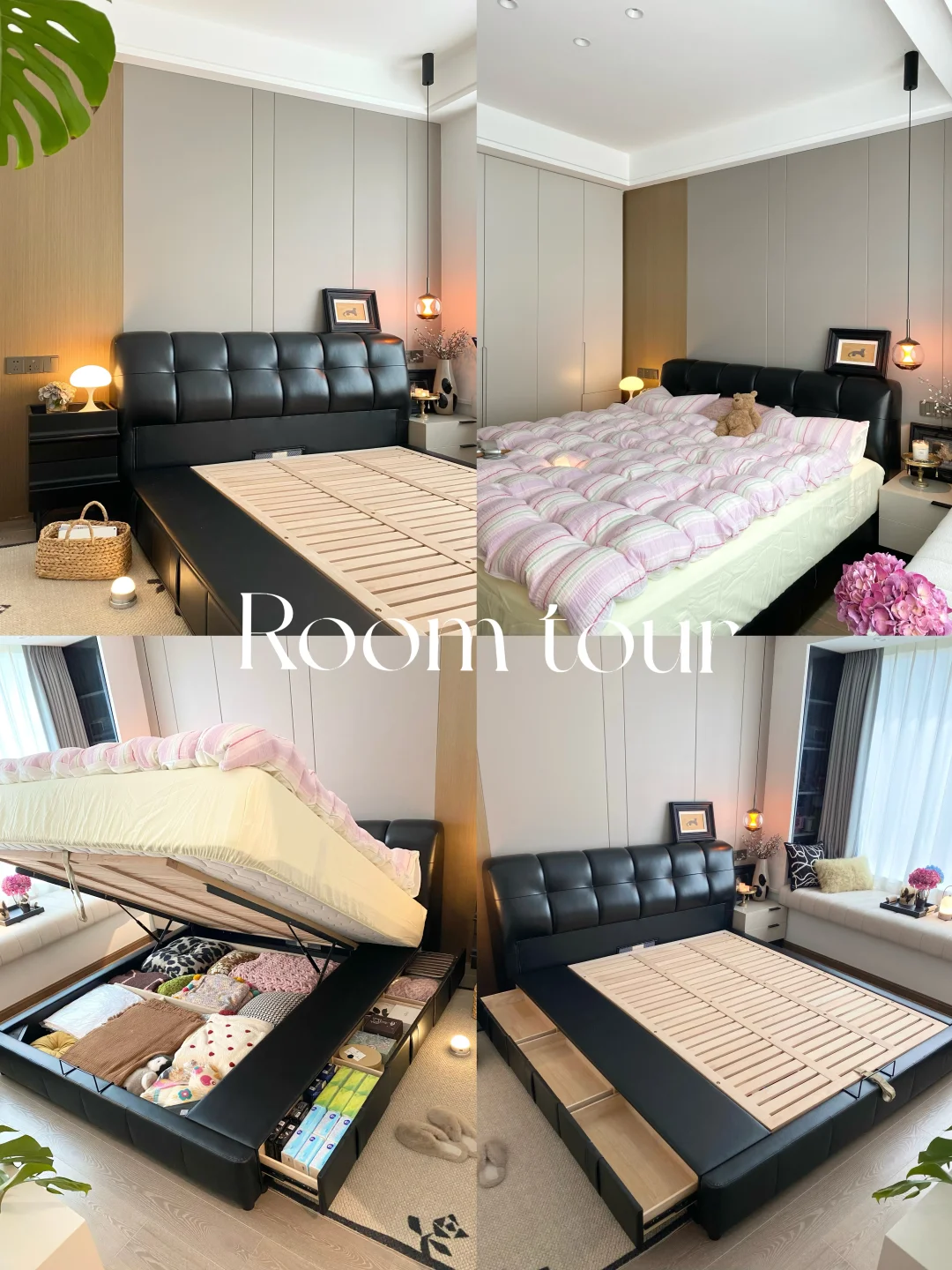 小户型救星！跟风入的储物床🛏️真的夯爆了！！