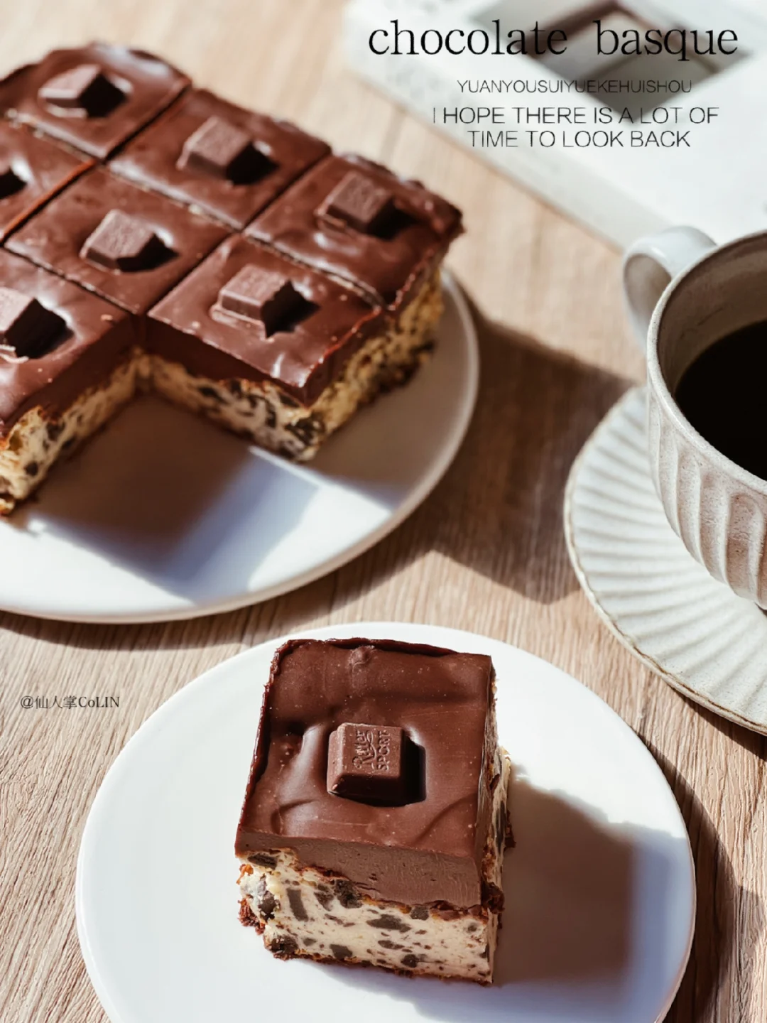 生巧奥利奥巴斯克🍫双重口感，浓郁丝滑