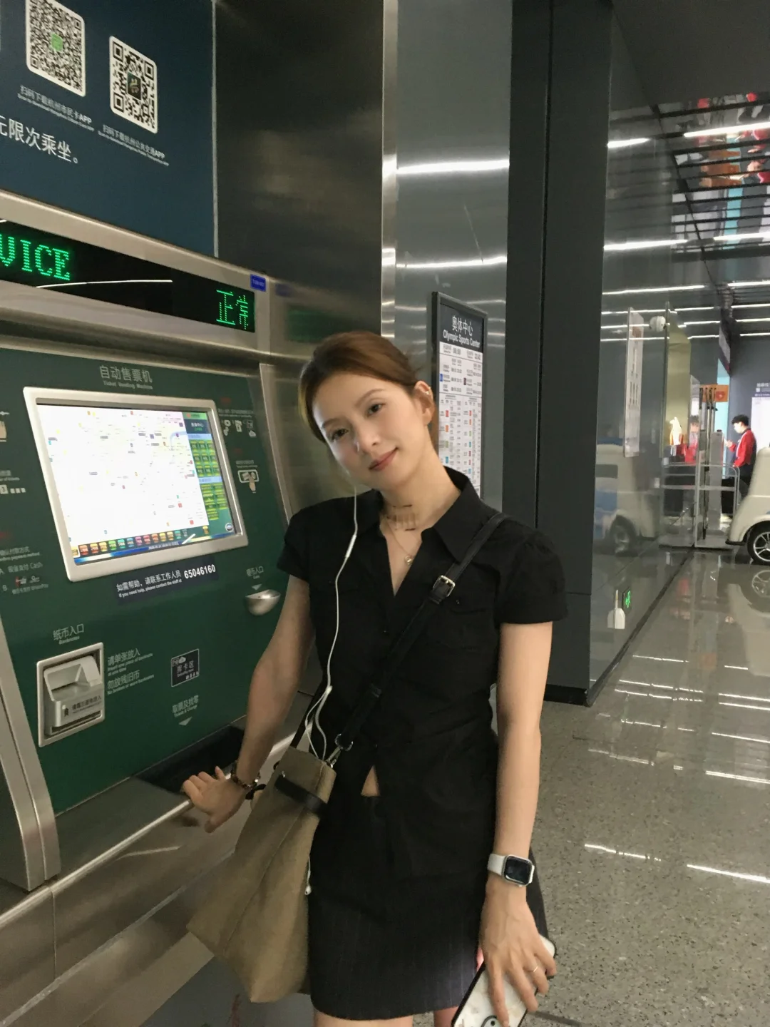 🚇下一站见~地铁站用se真好拍