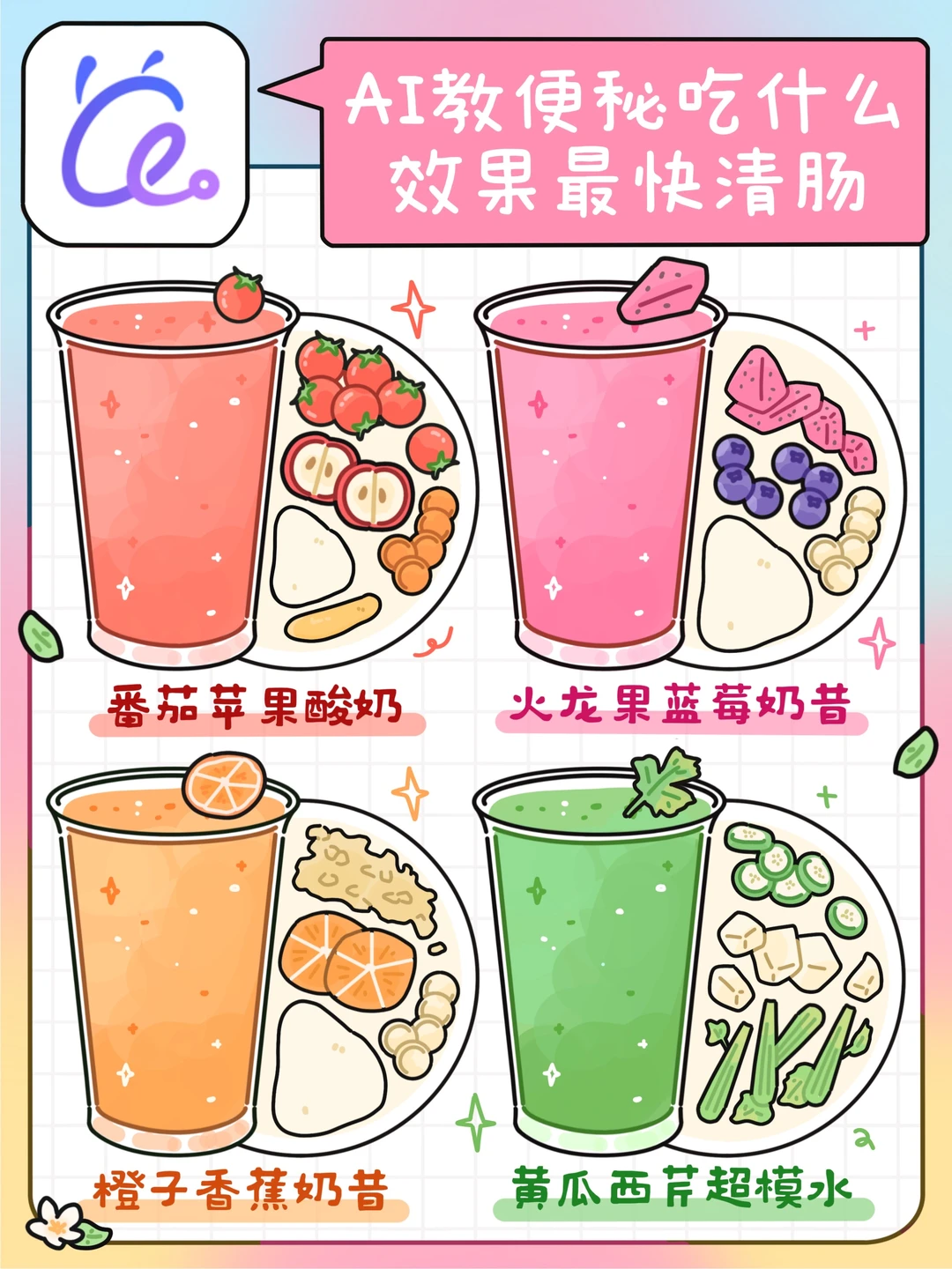 便秘吃什么效果最快清肠🤔跟阿福获取新思路