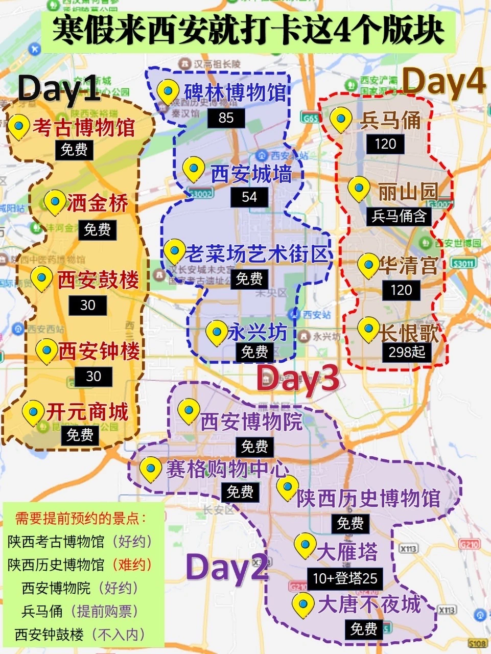 寒假来西安就打卡这4个版块，不绕路版